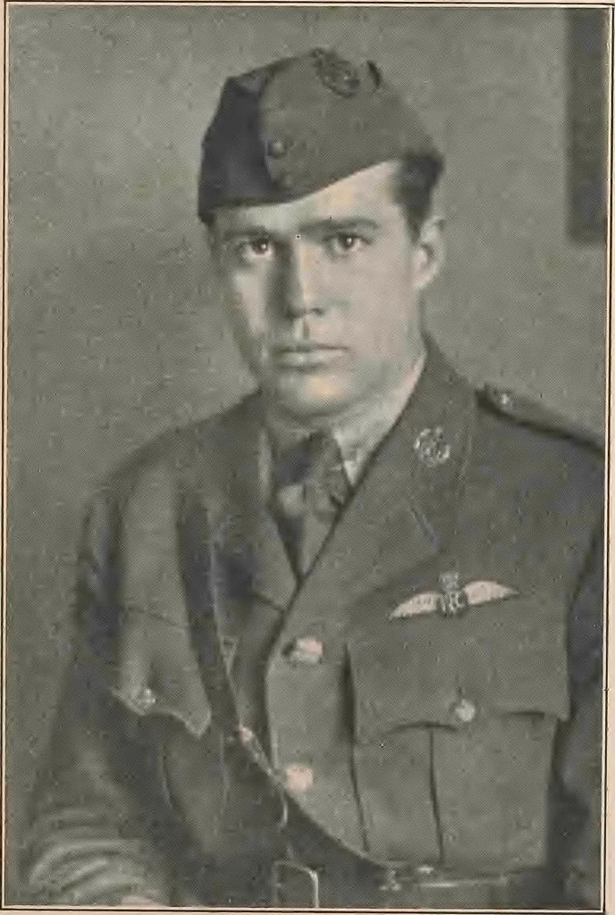 An illustration from New England aviators 1914-1918; their portraits and their records, 1919, leaf 132