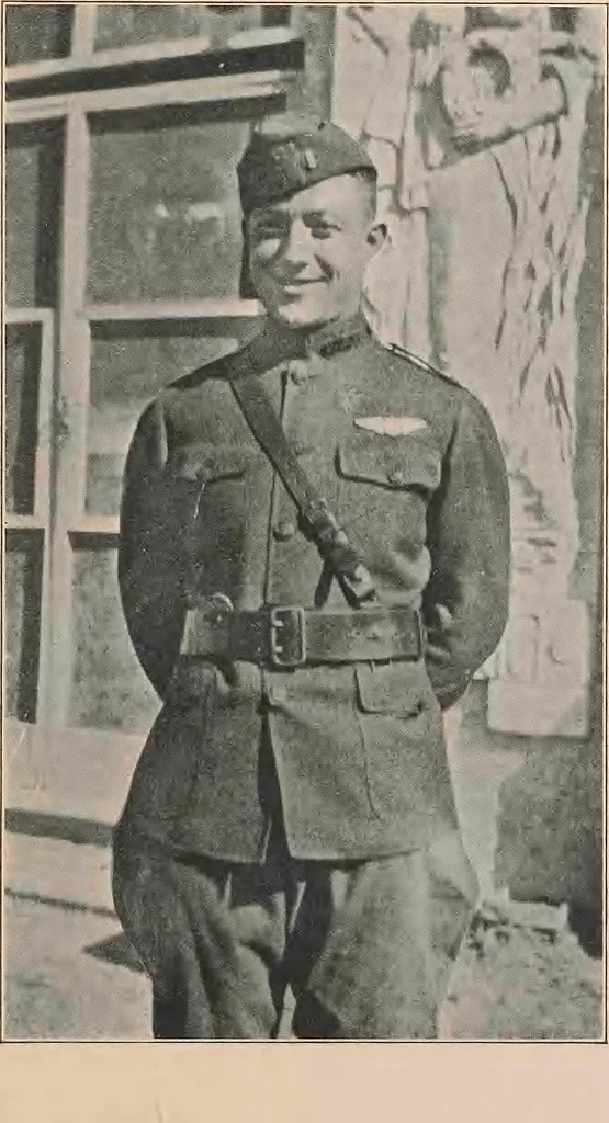 An illustration from New England aviators 1914-1918; their portraits and their records, 1919, leaf 152