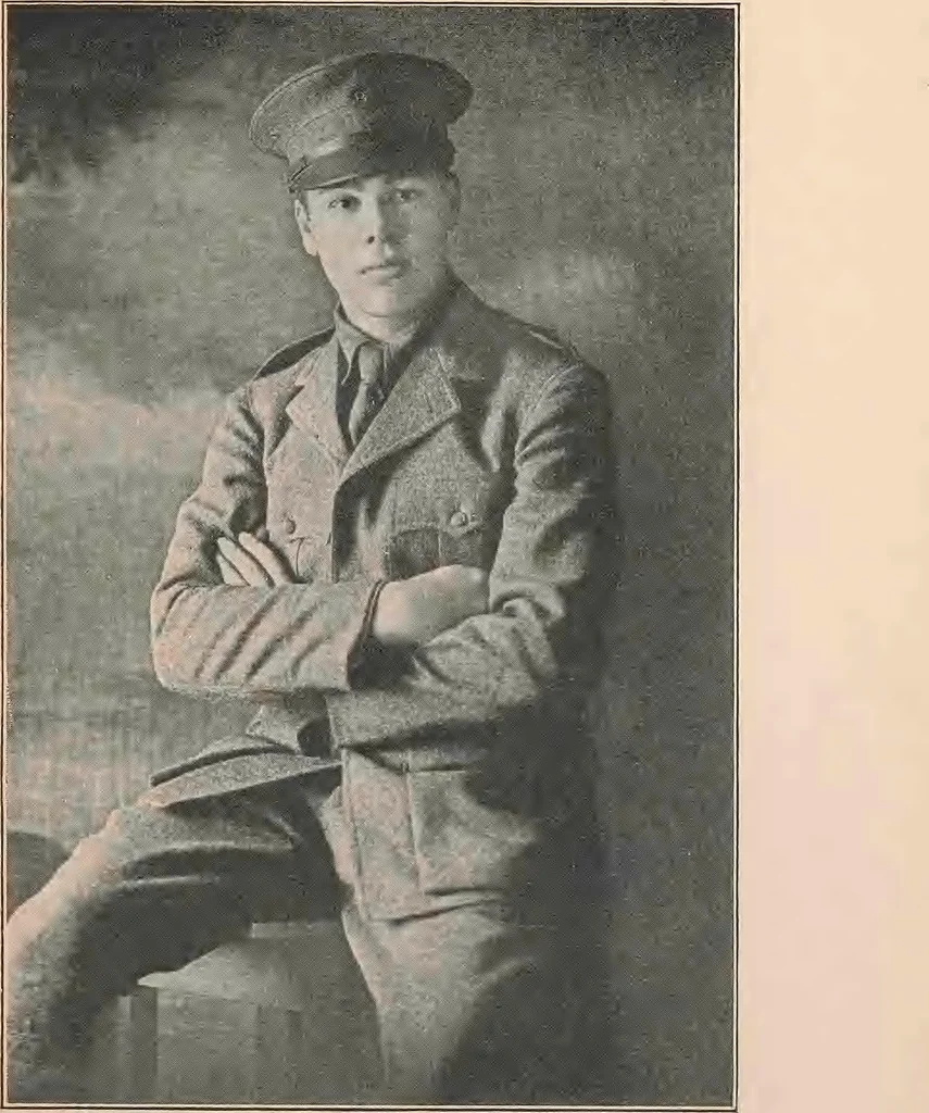 An illustration from New England aviators 1914-1918; their portraits and their records, 1919, leaf 160