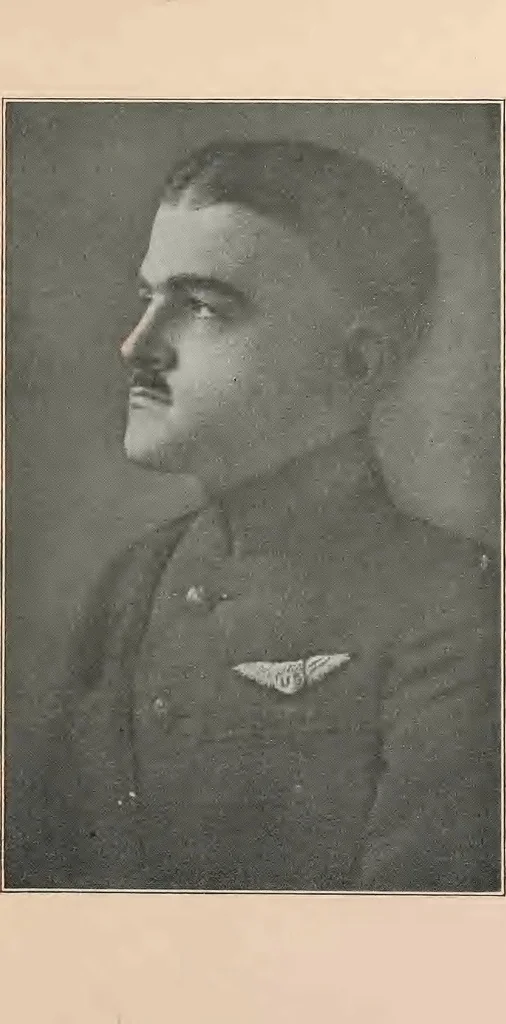 An illustration from New England aviators 1914-1918; their portraits and their records, 1919, leaf 168