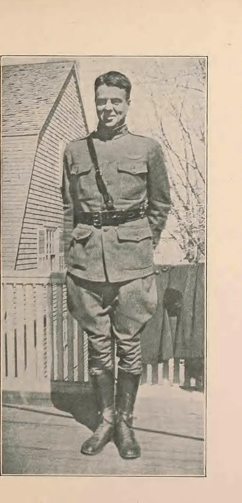 An illustration from New England aviators 1914-1918; their portraits and their records, 1919, leaf 174