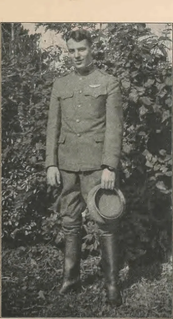 An illustration from New England aviators 1914-1918; their portraits and their records, 1919, leaf 176