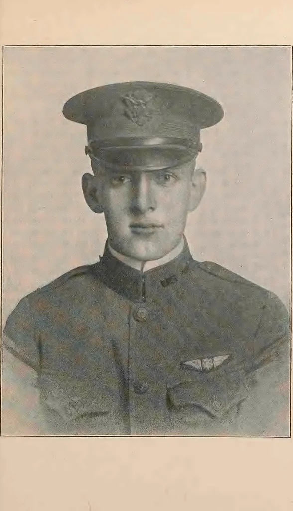 An illustration from New England aviators 1914-1918; their portraits and their records, 1919, leaf 180