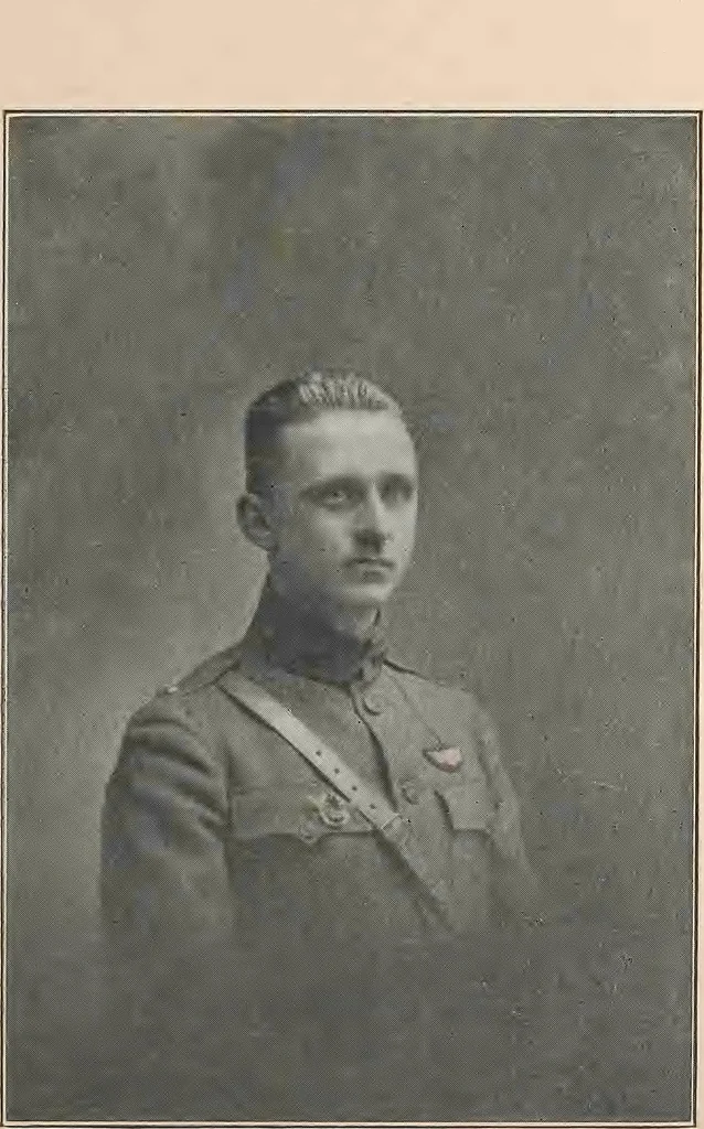 An illustration from New England aviators 1914-1918; their portraits and their records, 1919, leaf 182
