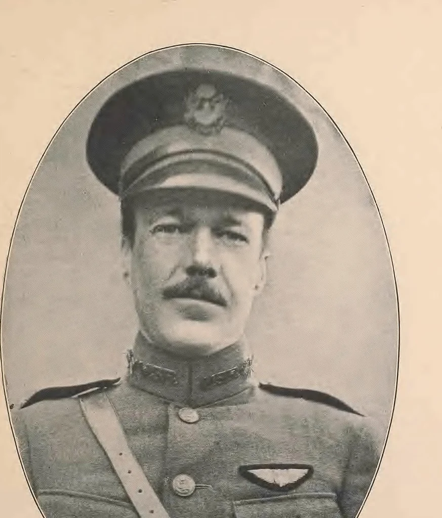 An illustration from New England aviators 1914-1918; their portraits and their records, 1919, leaf 188