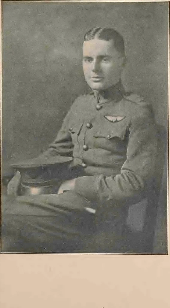 An illustration from New England aviators 1914-1918; their portraits and their records, 1919, leaf 200