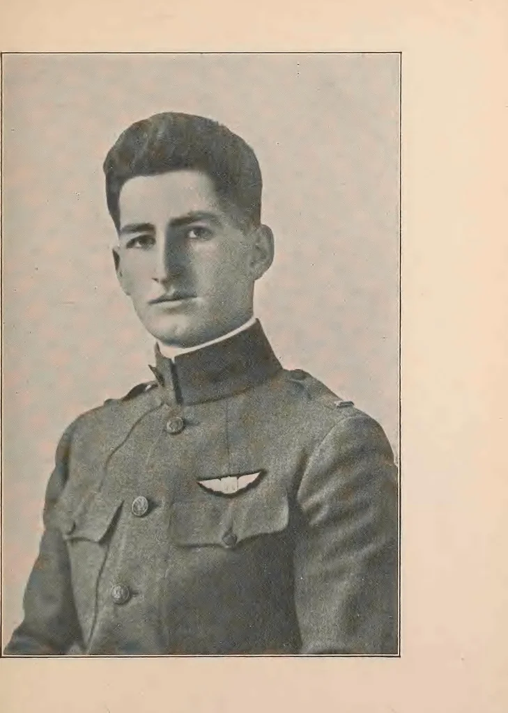 An illustration from New England aviators 1914-1918; their portraits and their records, 1919, leaf 210