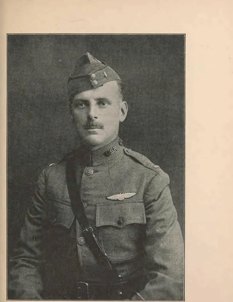 An illustration from New England aviators 1914-1918; their portraits and their records, 1919, leaf 212