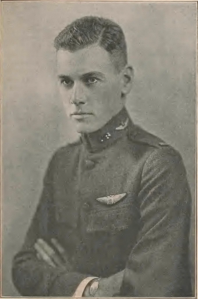 An illustration from New England aviators 1914-1918; their portraits and their records, 1919, leaf 214