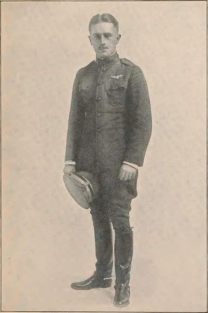 An illustration from New England aviators 1914-1918; their portraits and their records, 1919, leaf 220
