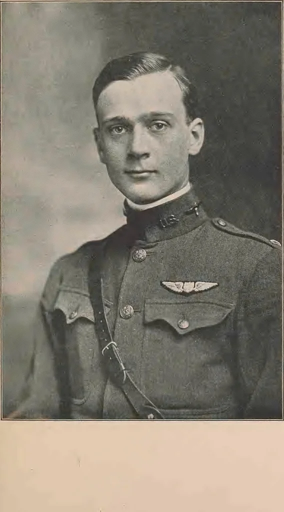 An illustration from New England aviators 1914-1918; their portraits and their records, 1919, leaf 222