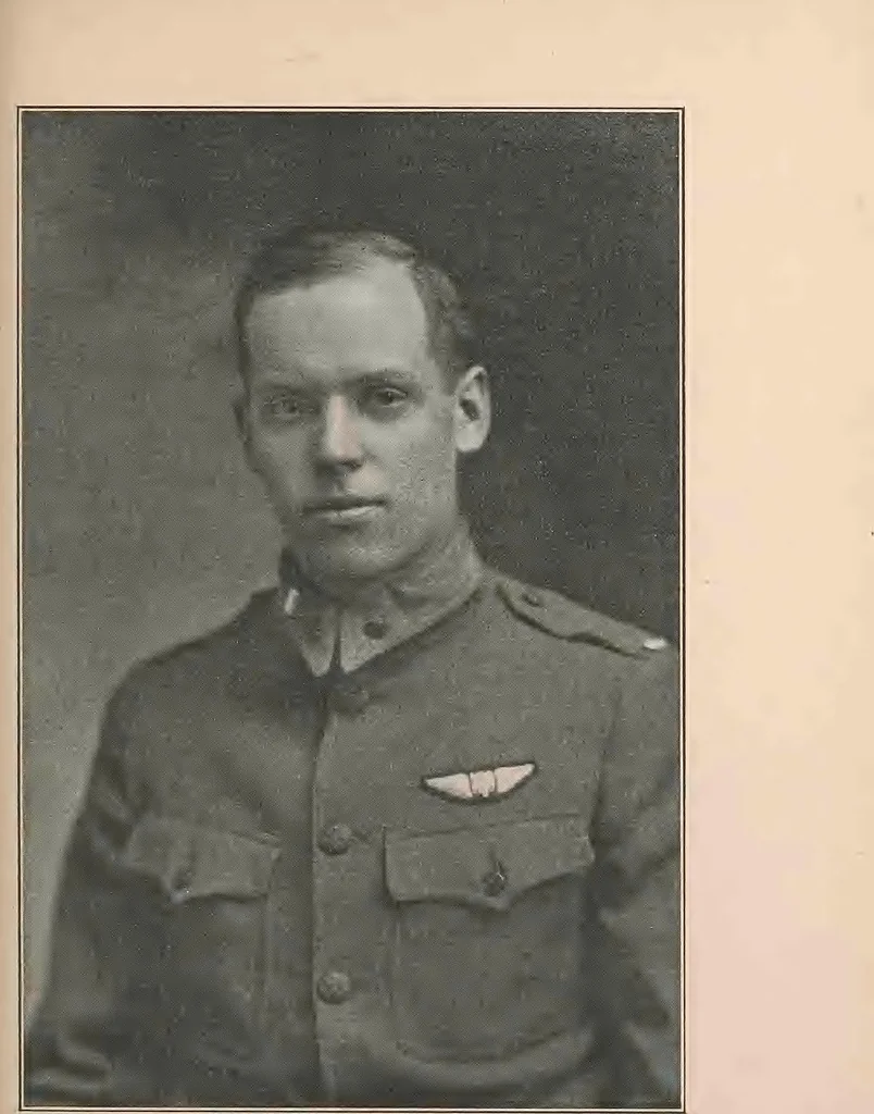 An illustration from New England aviators 1914-1918; their portraits and their records, 1919, leaf 226