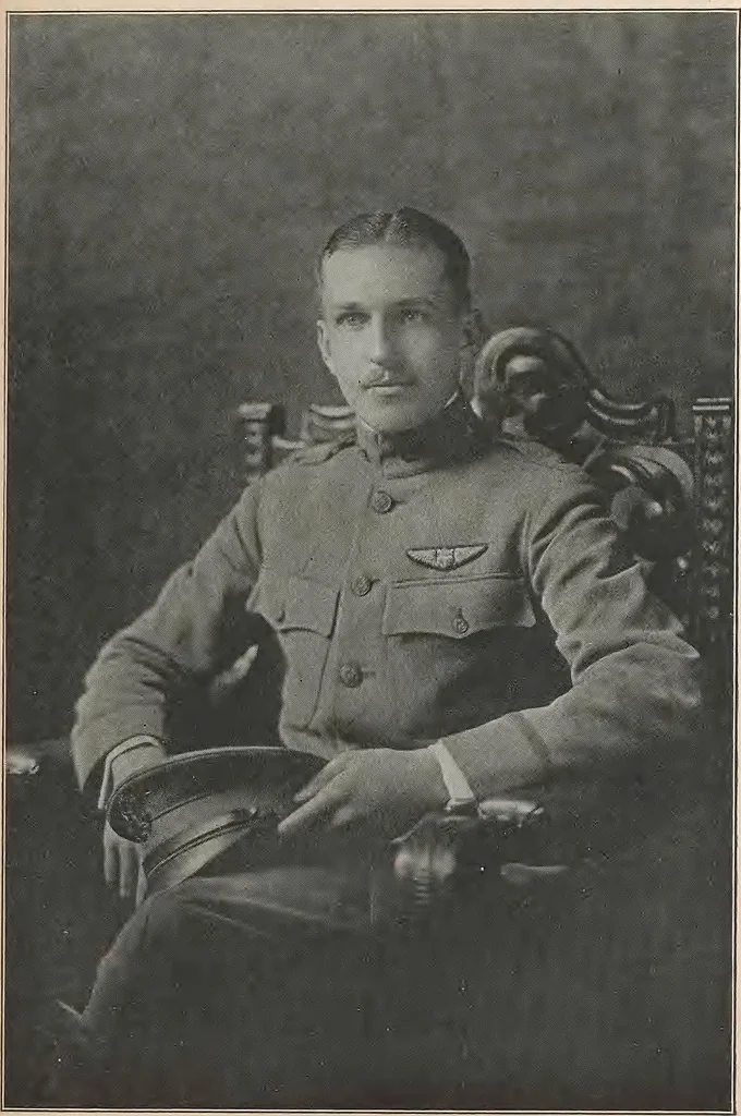 An illustration from New England aviators 1914-1918; their portraits and their records, 1919, leaf 228