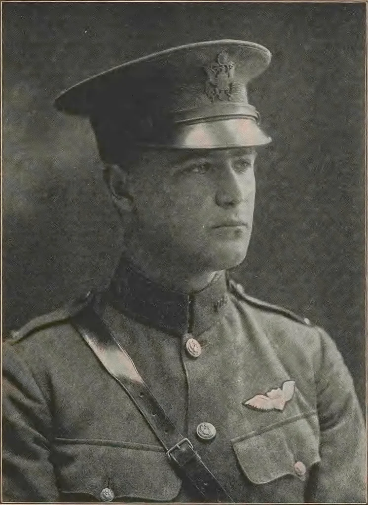 An illustration from New England aviators 1914-1918; their portraits and their records, 1919, leaf 236