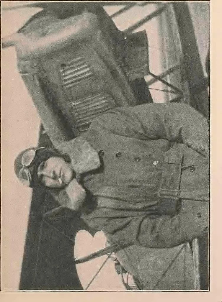 An illustration from New England aviators 1914-1918; their portraits and their records, 1919, leaf 240