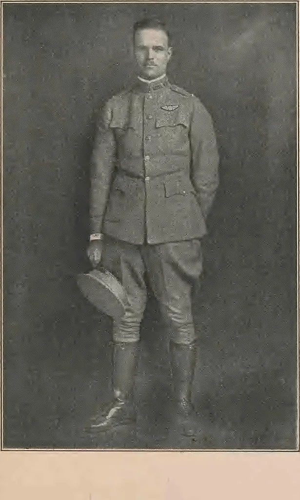 An illustration from New England aviators 1914-1918; their portraits and their records, 1919, leaf 246