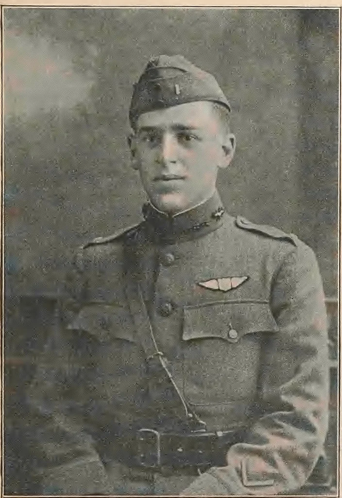 An illustration from New England aviators 1914-1918; their portraits and their records, 1919, leaf 248