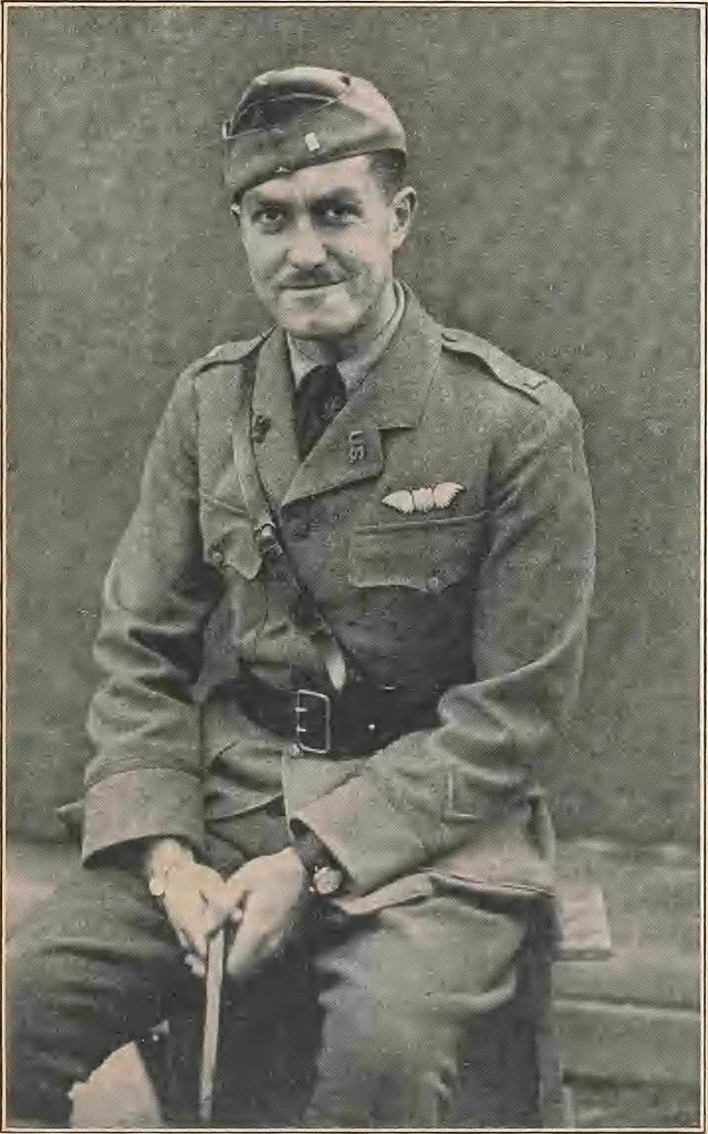 An illustration from New England aviators 1914-1918; their portraits and their records, 1919, leaf 252