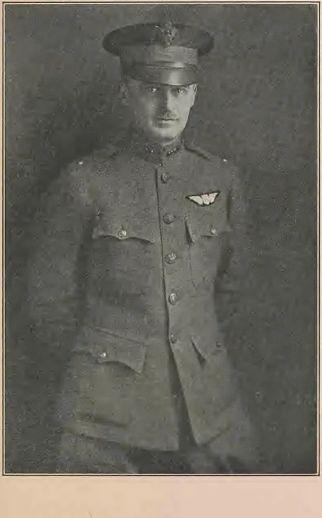 An illustration from New England aviators 1914-1918; their portraits and their records, 1919, leaf 254