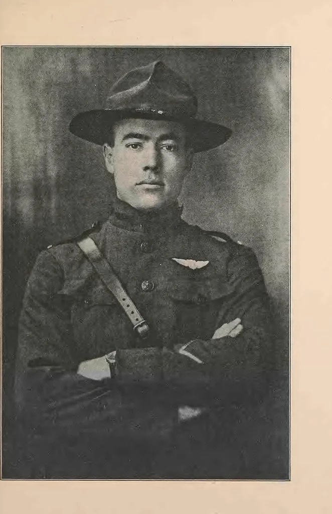 An illustration from New England aviators 1914-1918; their portraits and their records, 1919, leaf 256