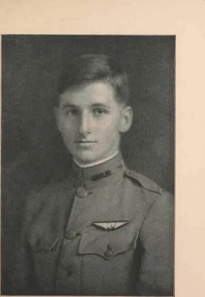 An illustration from New England aviators 1914-1918; their portraits and their records, 1919, leaf 264