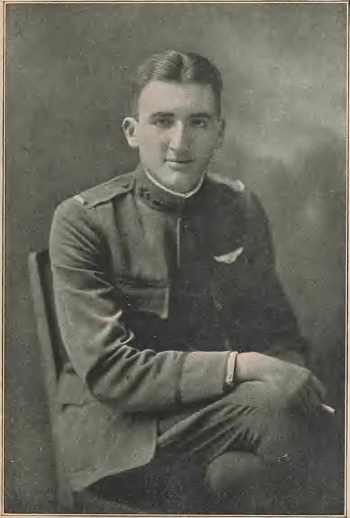 An illustration from New England aviators 1914-1918; their portraits and their records, 1919, leaf 276