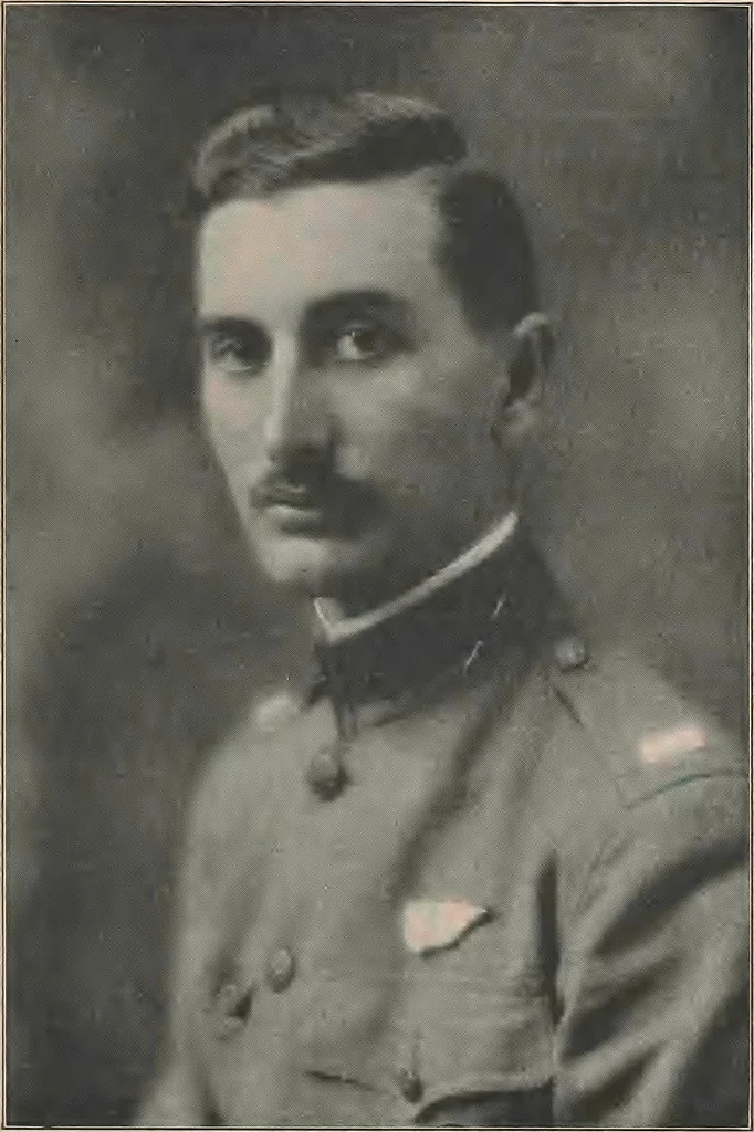 An illustration from New England aviators 1914-1918; their portraits and their records, 1919, leaf 278