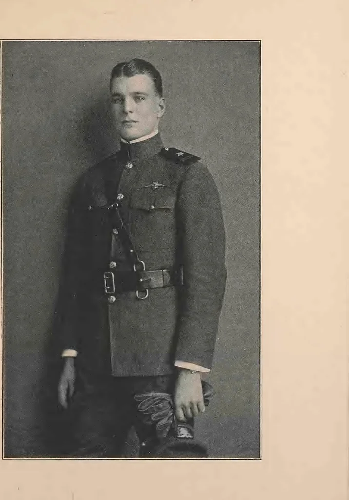 An illustration from New England aviators 1914-1918; their portraits and their records, 1919, leaf 300