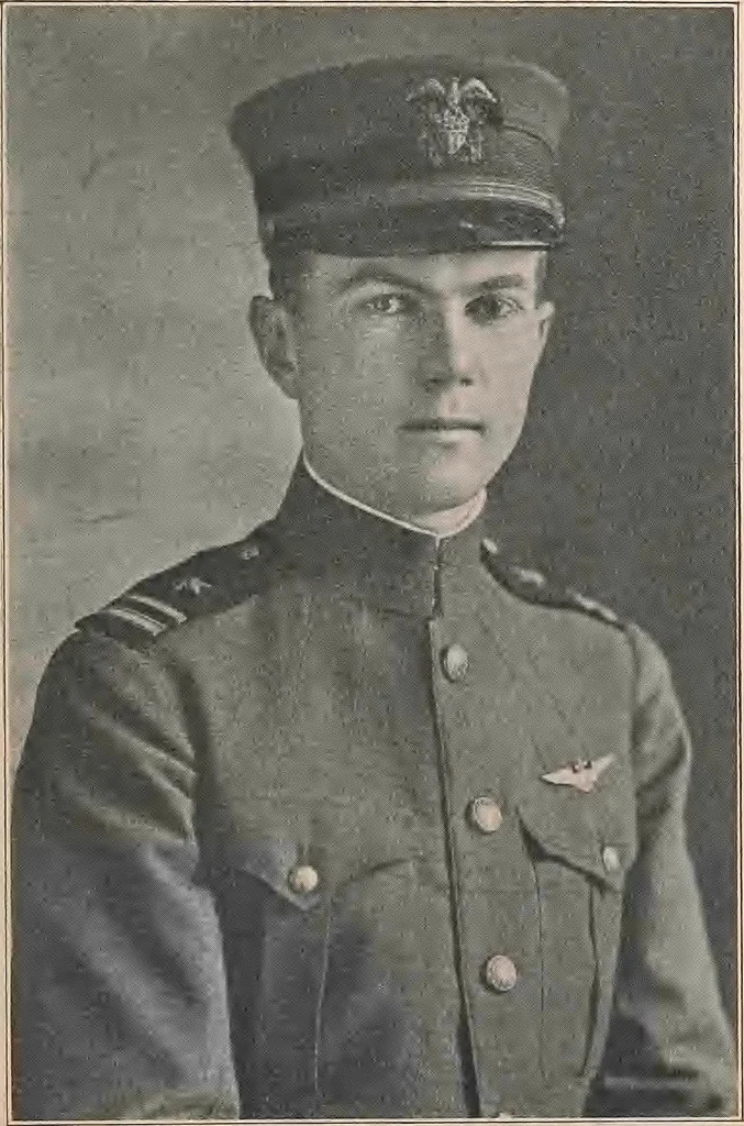 An illustration from New England aviators 1914-1918; their portraits and their records, 1919, leaf 304