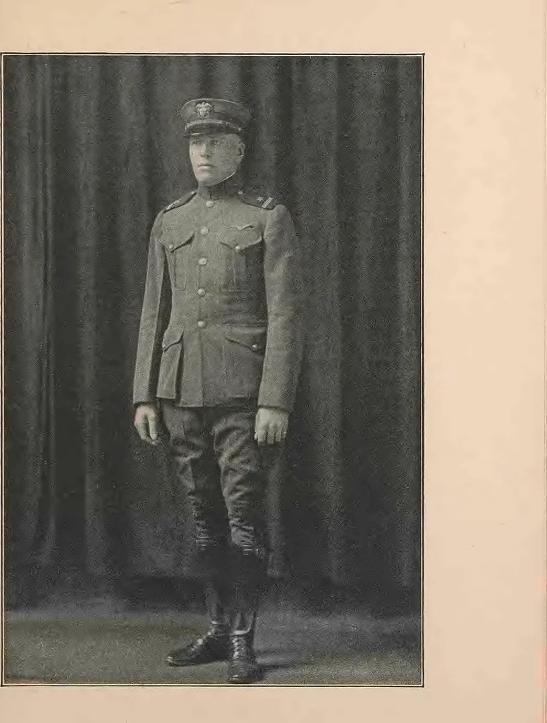 An illustration from New England aviators 1914-1918; their portraits and their records, 1919, leaf 316