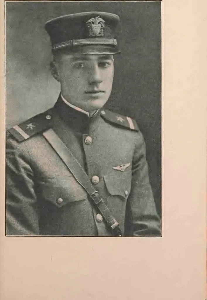 An illustration from New England aviators 1914-1918; their portraits and their records, 1919, leaf 318