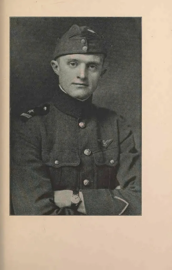 An illustration from New England aviators 1914-1918; their portraits and their records, 1919, leaf 322