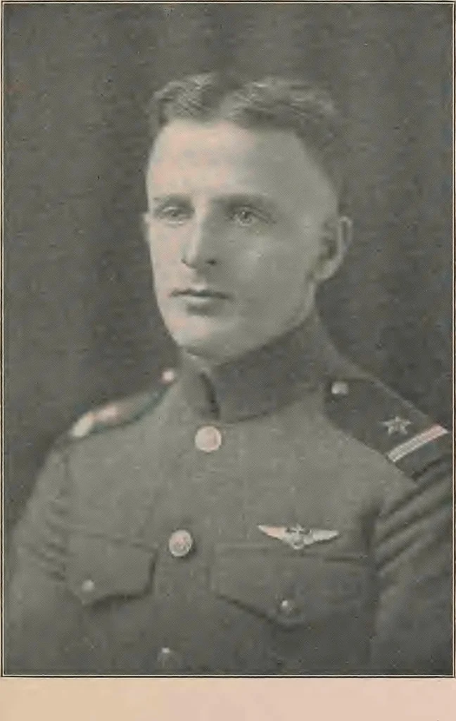 An illustration from New England aviators 1914-1918; their portraits and their records, 1919, leaf 334