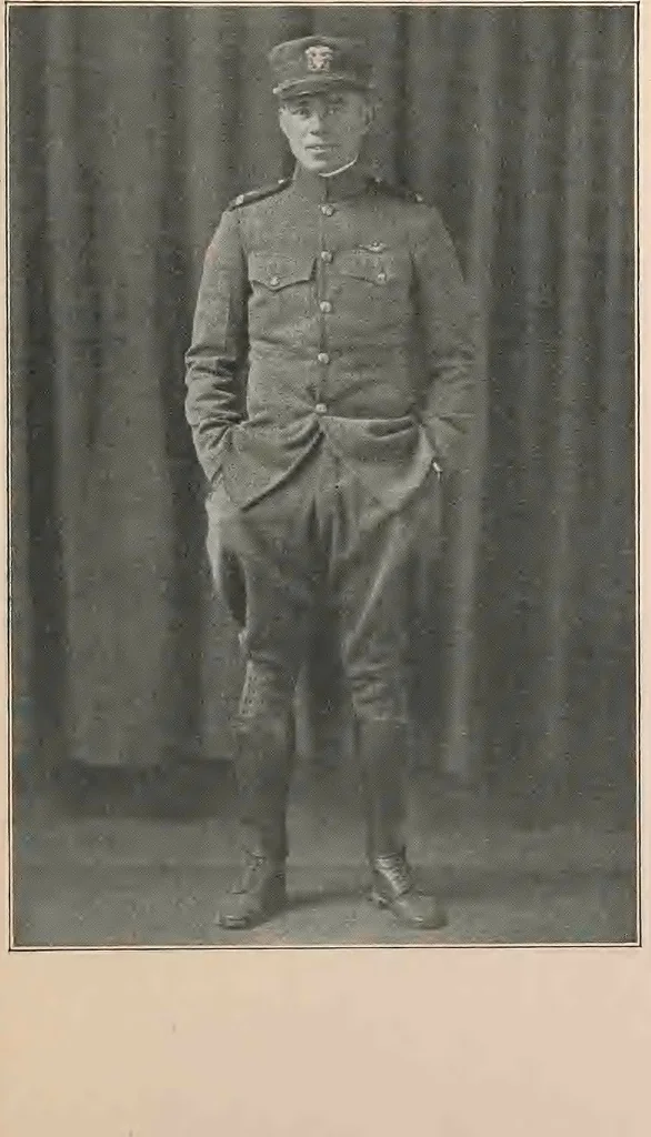 An illustration from New England aviators 1914-1918; their portraits and their records, 1919, leaf 344