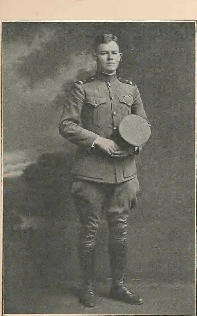 An illustration from New England aviators 1914-1918; their portraits and their records, 1919, leaf 354