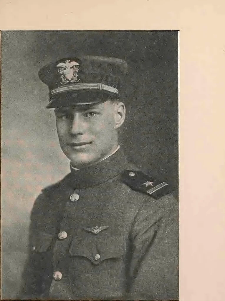 An illustration from New England aviators 1914-1918; their portraits and their records, 1919, leaf 356