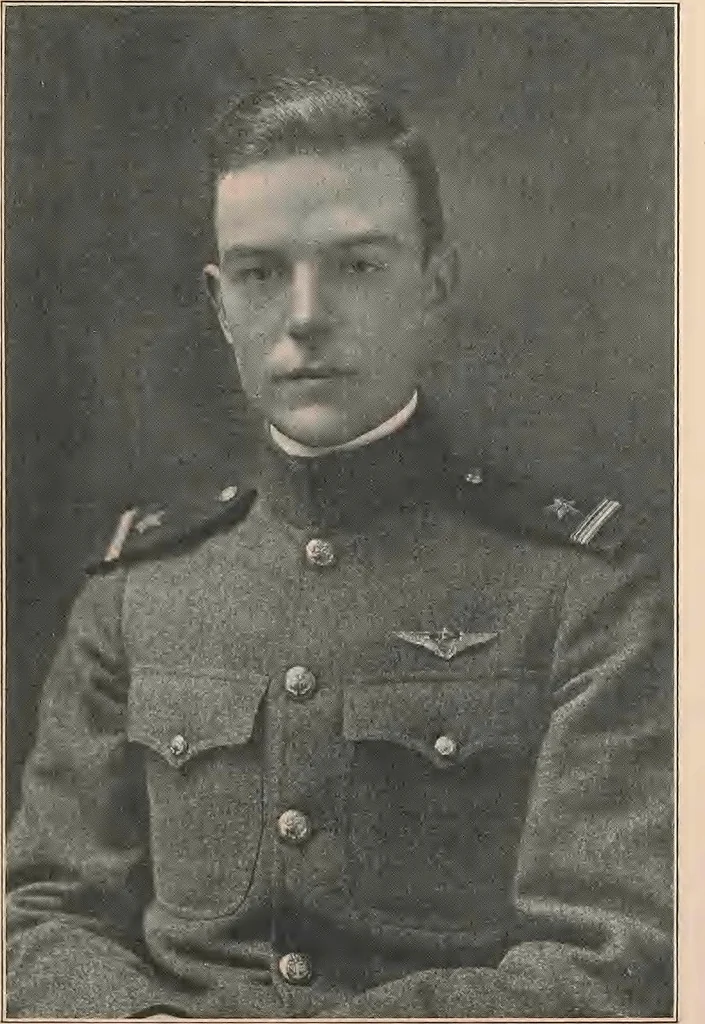 An illustration from New England aviators 1914-1918; their portraits and their records, 1919, leaf 366