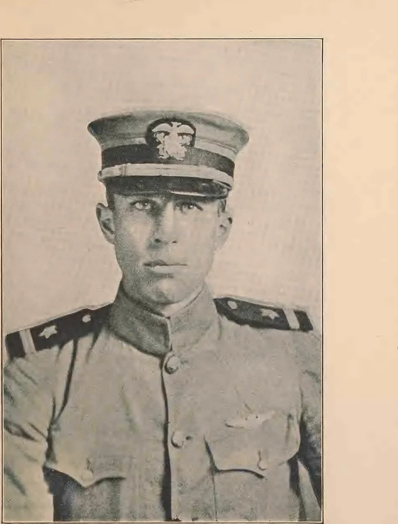 An illustration from New England aviators 1914-1918; their portraits and their records, 1919, leaf 374