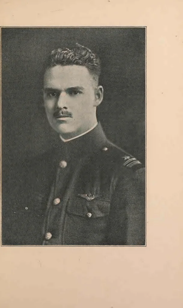 An illustration from New England aviators 1914-1918; their portraits and their records, 1919, leaf 382