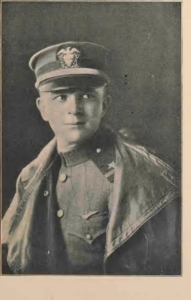 An illustration from New England aviators 1914-1918; their portraits and their records, 1919, leaf 384