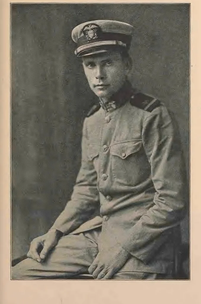 An illustration from New England aviators 1914-1918; their portraits and their records, 1919, leaf 386