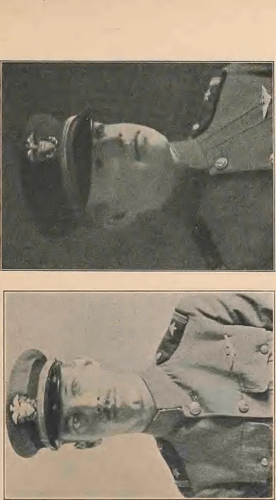 An illustration from New England aviators 1914-1918; their portraits and their records, 1919, leaf 442