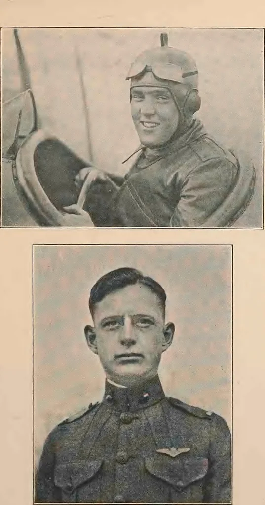 An illustration from New England aviators 1914-1918; their portraits and their records, 1919, leaf 444