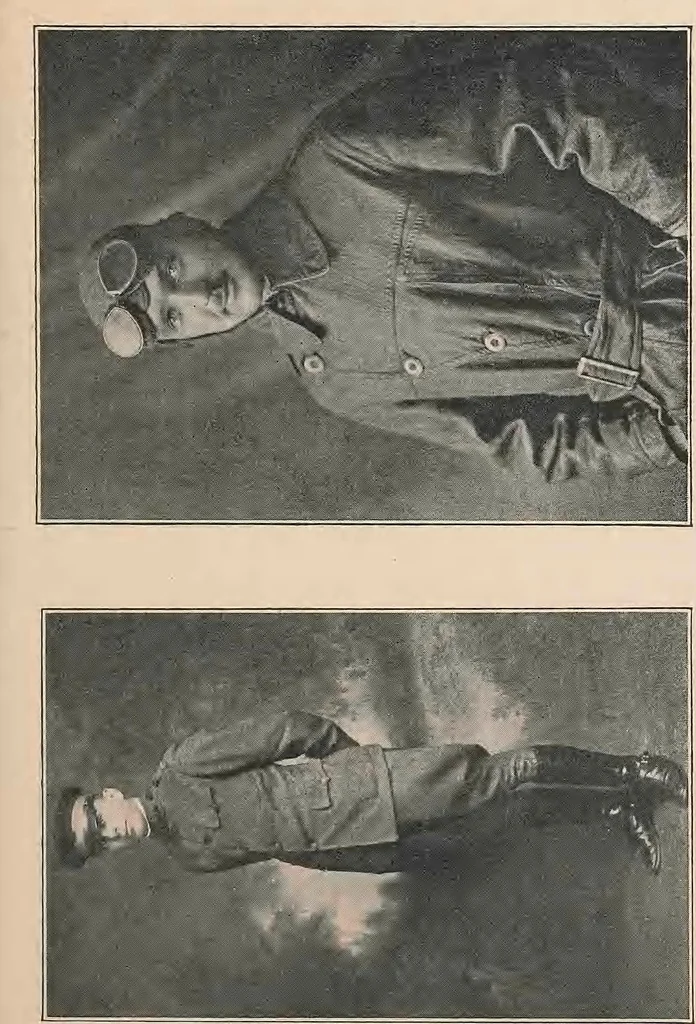 An illustration from New England aviators 1914-1918; their portraits and their records, 1919, leaf 464