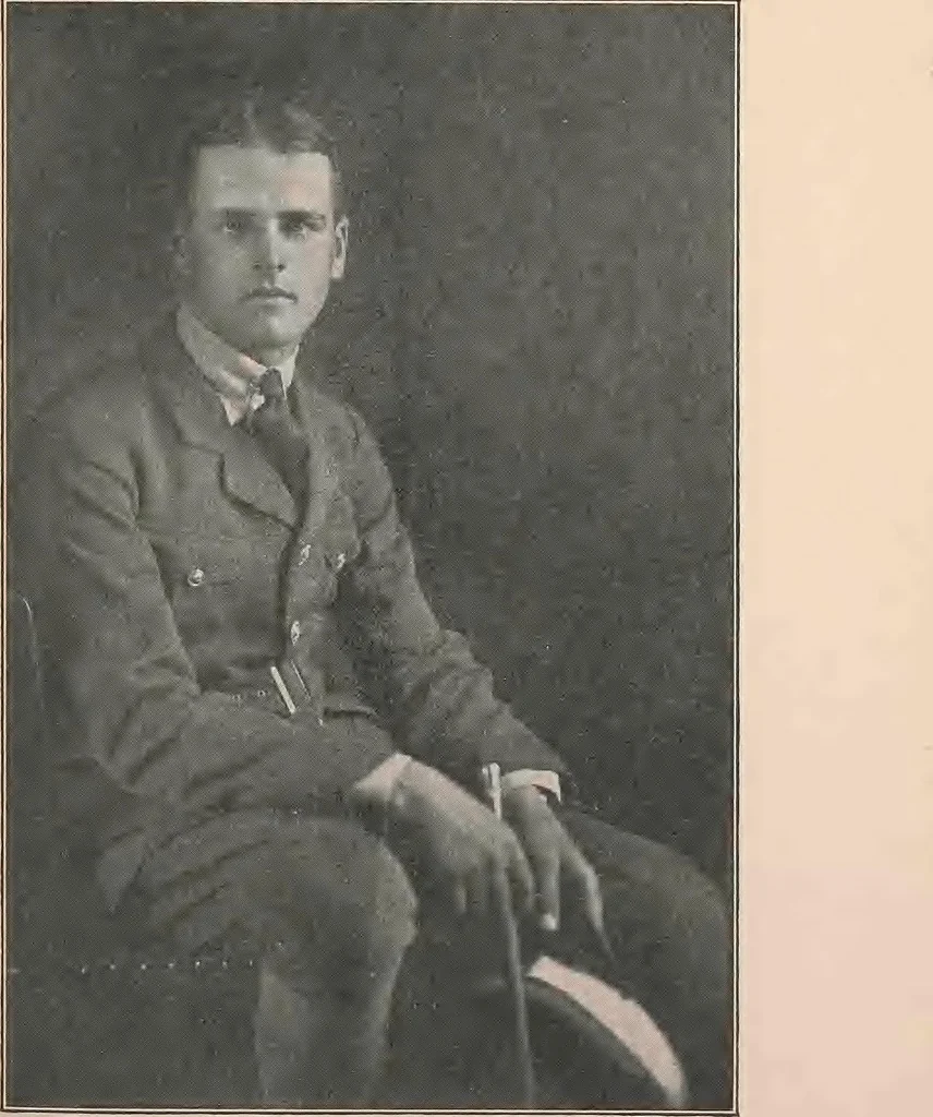 An illustration from New England aviators 1914-1918; their portraits and their records, 1919, leaf 60