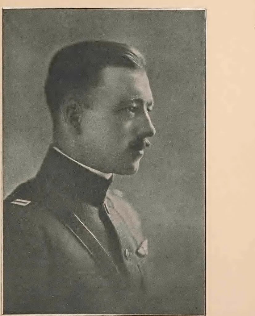 An illustration from New England aviators 1914-1918; their portraits and their records, 1919, leaf 90
