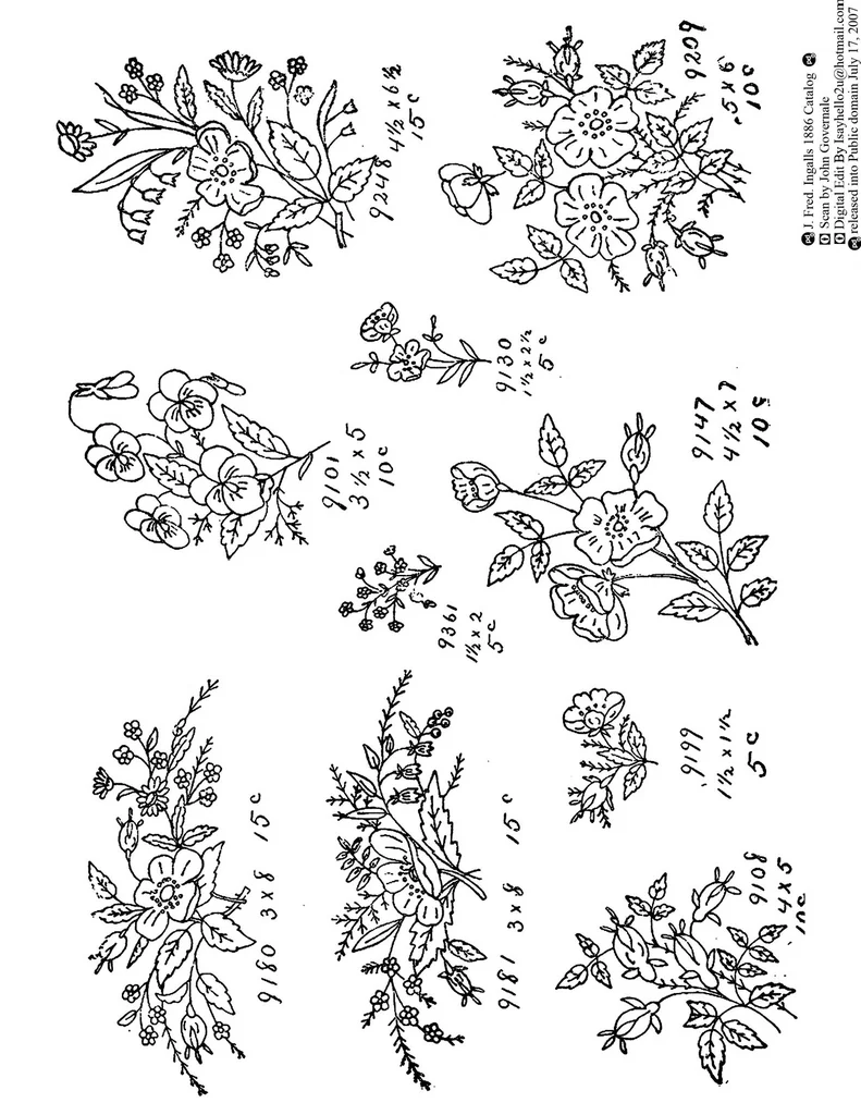 An illustration from New Sample Book of Our Artistic Perforated Parchment Stamping Patterns, 1886, leaf 163