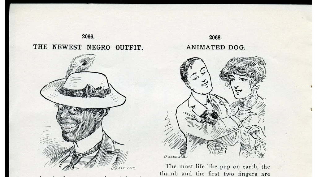 An illustration from Novelties, Jokes, Tricks, Puzzles, Magic, From All Over The World And Every Where Else, 1913, C. J. Felsman, 1913, leaf 13