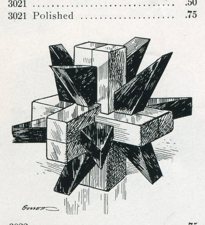An illustration from Novelties, Jokes, Tricks, Puzzles, Magic, From All Over The World And Every Where Else, 1913, C. J. Felsman, 1913, leaf 24
