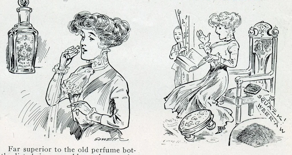 An illustration from Novelties, Jokes, Tricks, Puzzles, Magic, From All Over The World And Every Where Else, 1913, C. J. Felsman, 1913, leaf 5